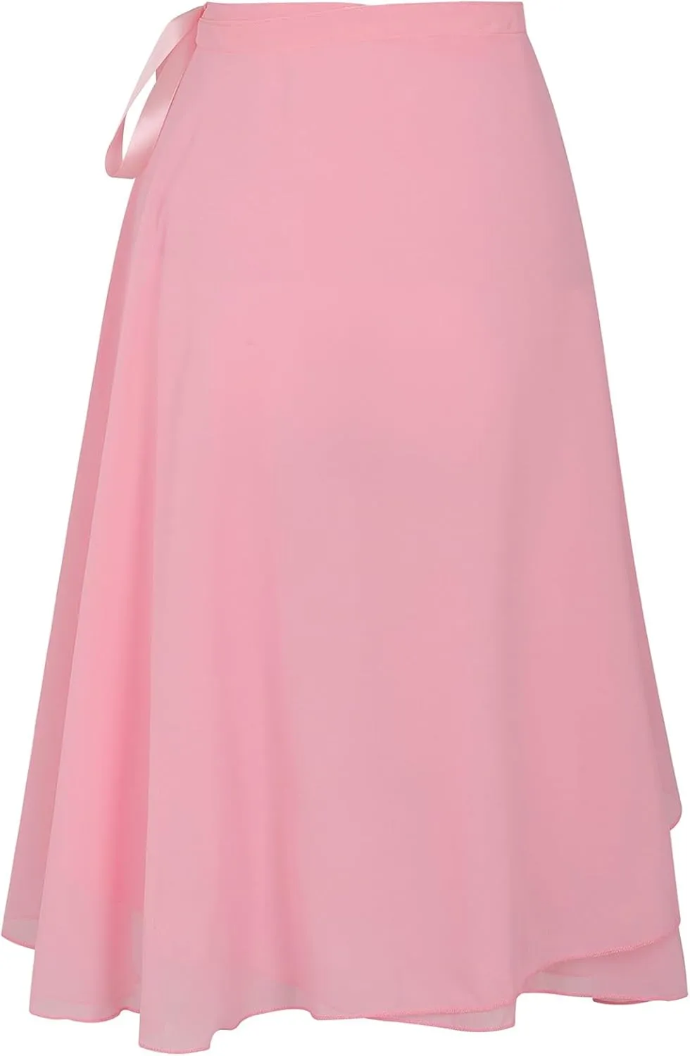 Ballet Skirt for Women Long Wrap Skirt Sheer Dance Costumes with Adjustable Waist tie for Adult Ladies Big Girls