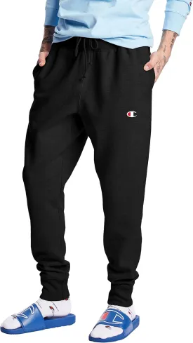 Champion Men's Reverse Weave Joggers, Comfortable, Fleece Pants For Men, C Logo, 30.5