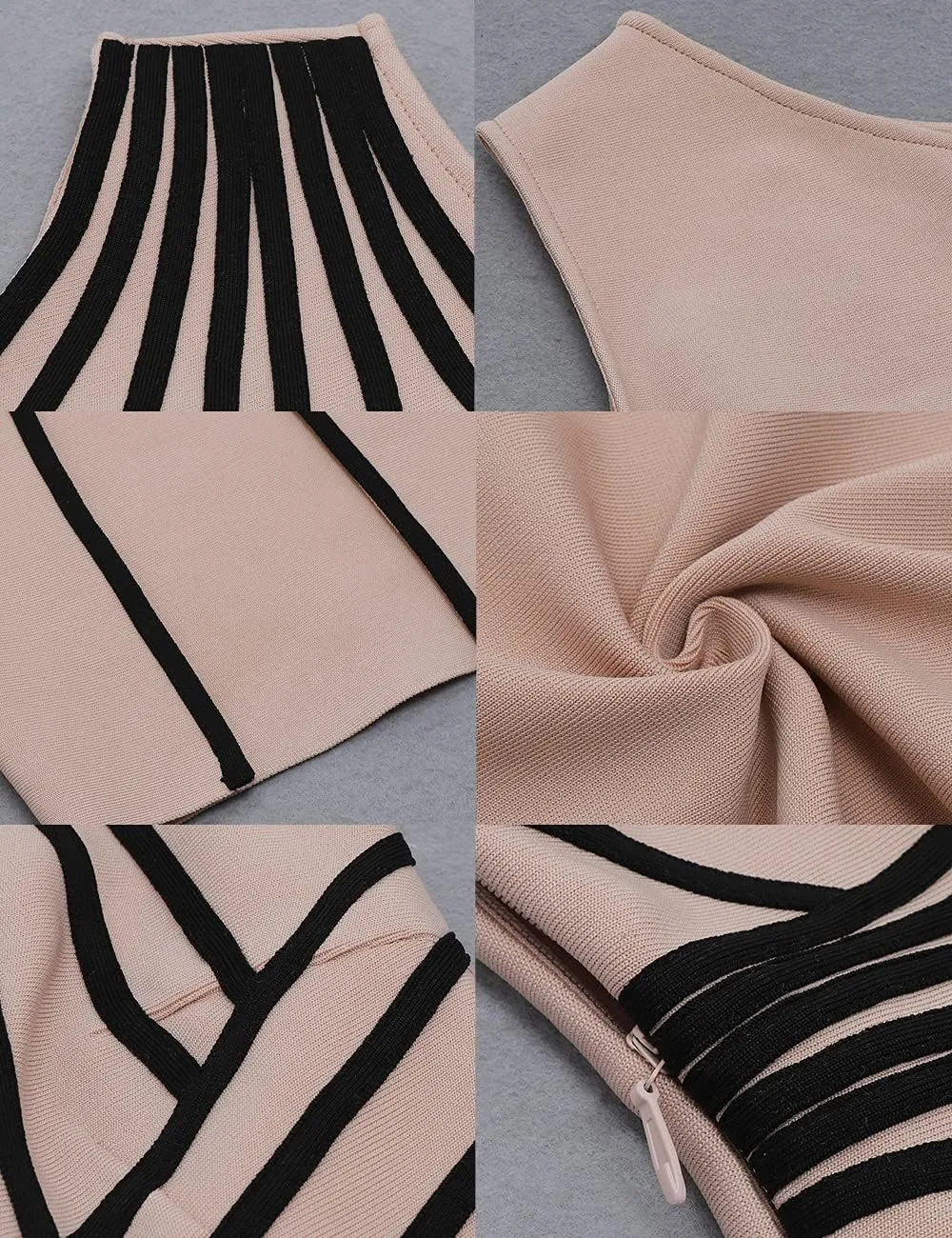 meilun One Shoulder Bodycon Bandage Dress for Women Side Slit Wedding Guest Dress Formal Gowns