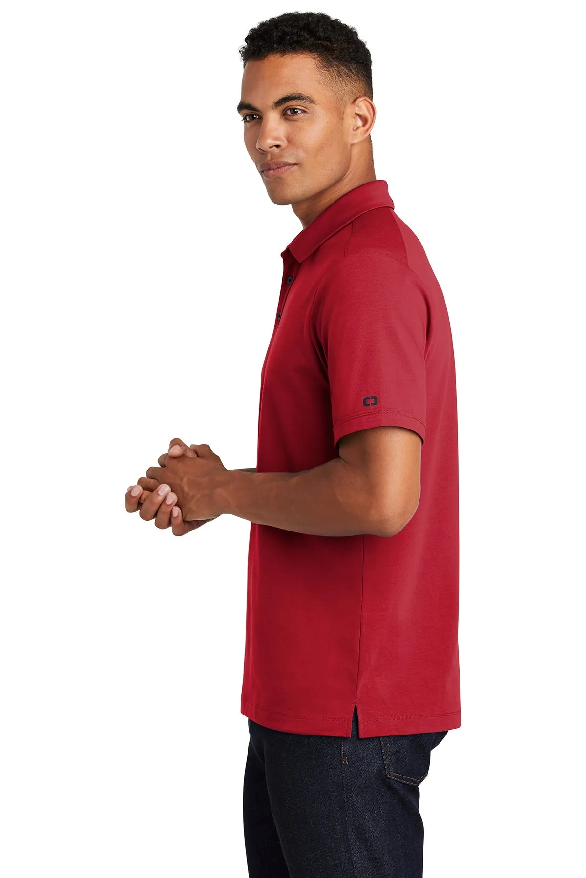 OGIO Limit Branded Polos, Signal Red