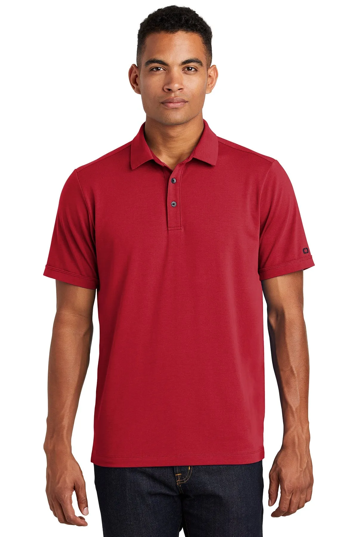 OGIO Limit Branded Polos, Signal Red