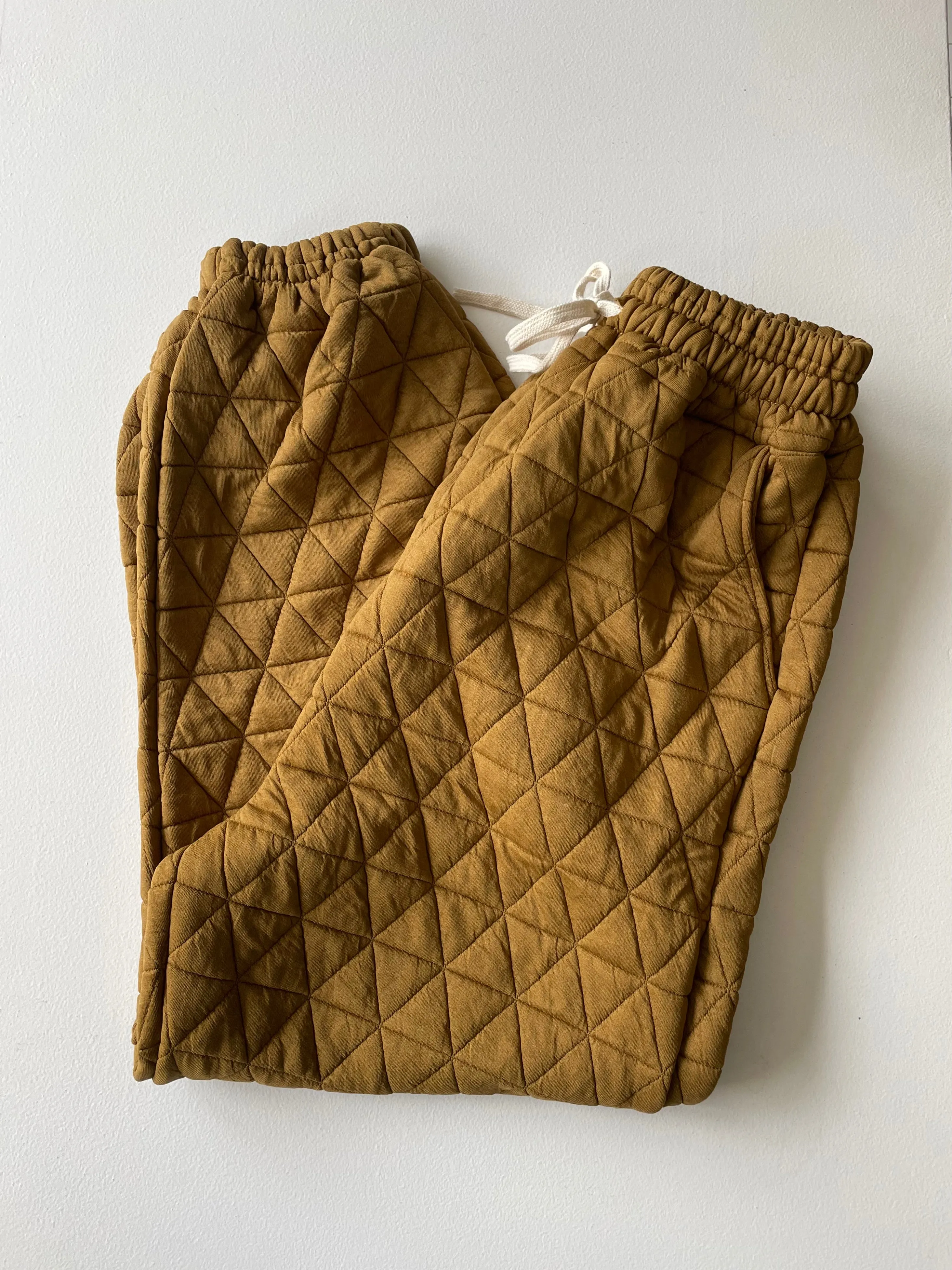 Quilted Joggers