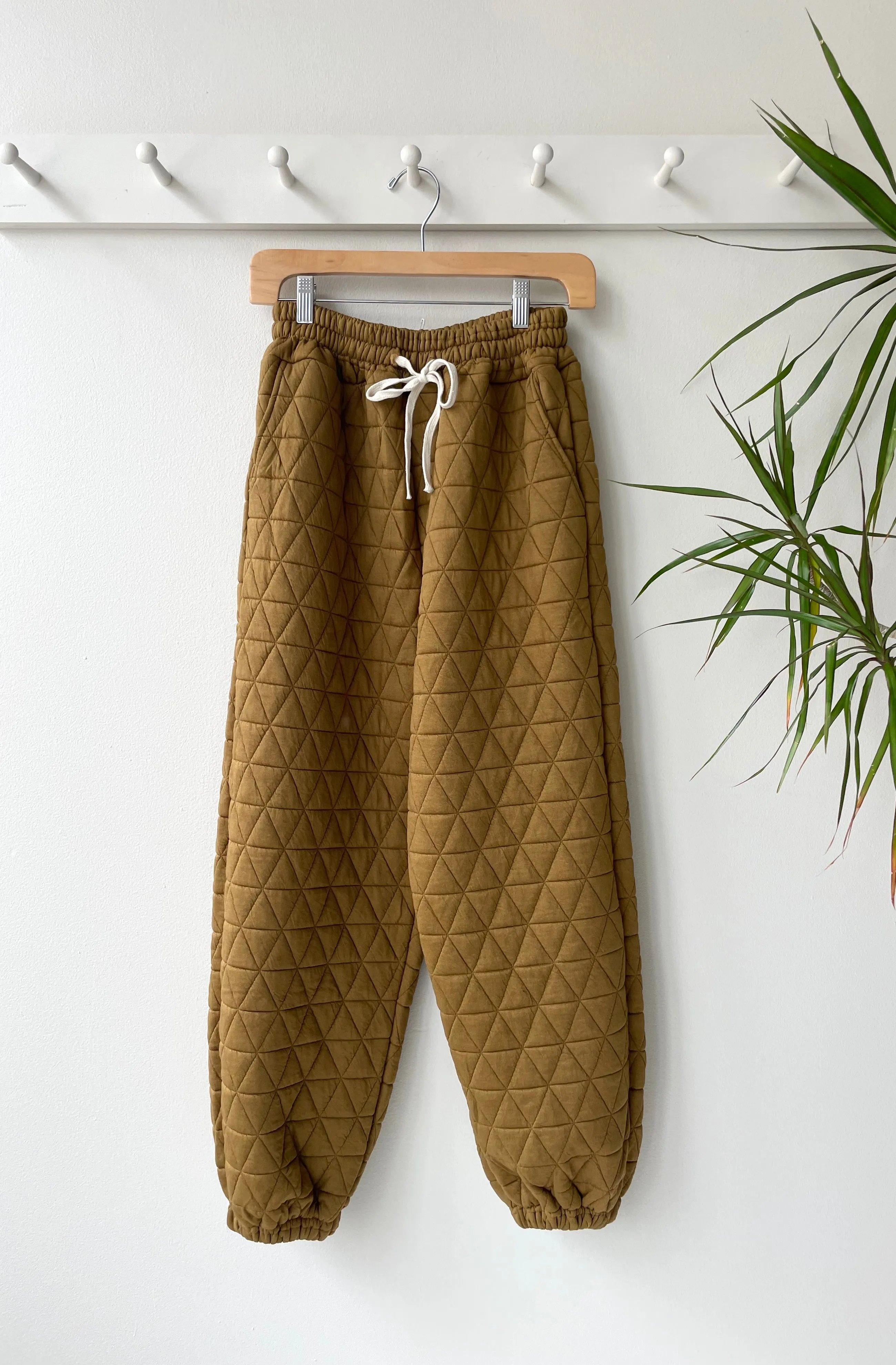 Quilted Joggers