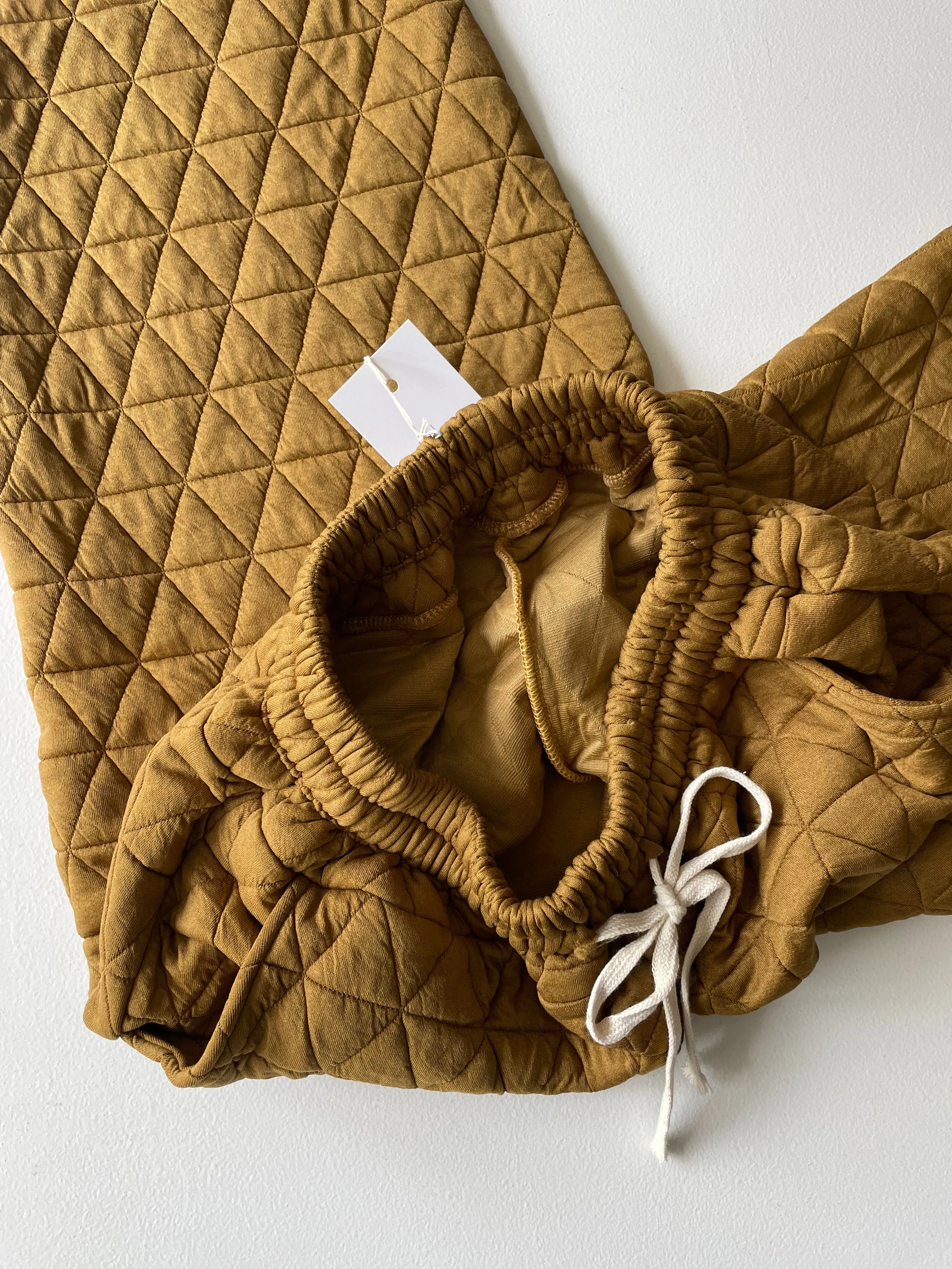 Quilted Joggers