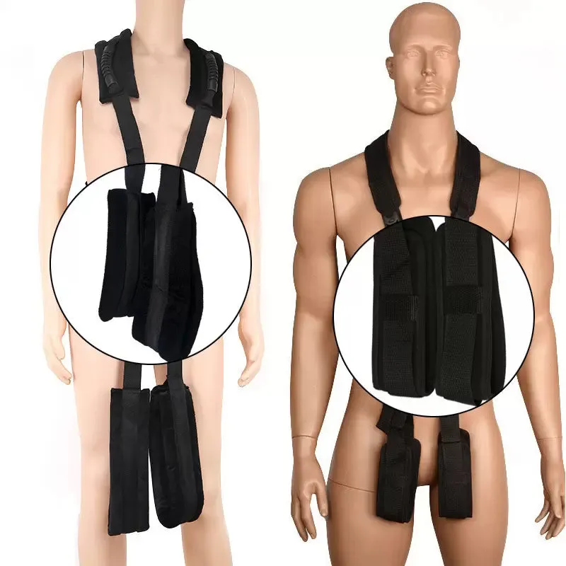 Swinging Bondage kit - Sex Straps and Restraints for BDSM, Neck Hanging Adjustable Sling