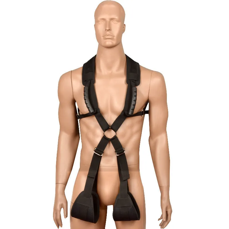 Swinging Bondage kit - Sex Straps and Restraints for BDSM, Neck Hanging Adjustable Sling