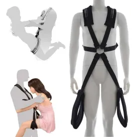 Swinging Bondage kit - Sex Straps and Restraints for BDSM, Neck Hanging Adjustable Sling