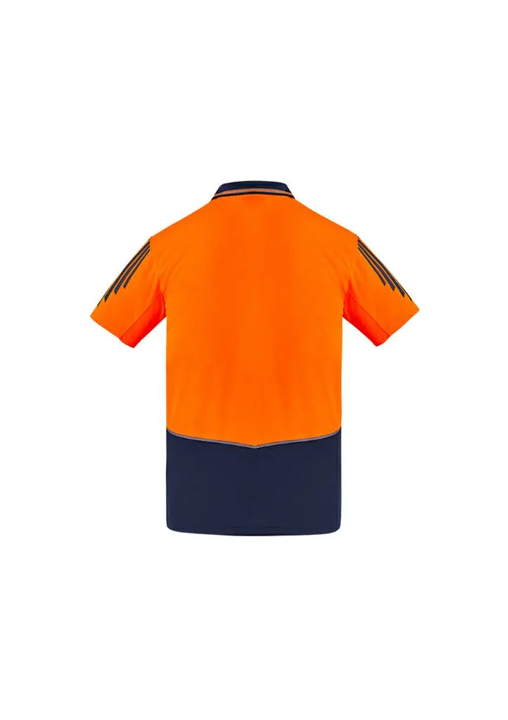 Syzmik ZH315 Men's Hi-Vis Flux Short Sleeve Polo