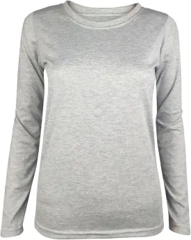 Womens Long Sleeve Shirts Mock Neck Basic Slim Fitted Tops Lightweight Stretch Base Layer T-Shirt Pullovers Tee