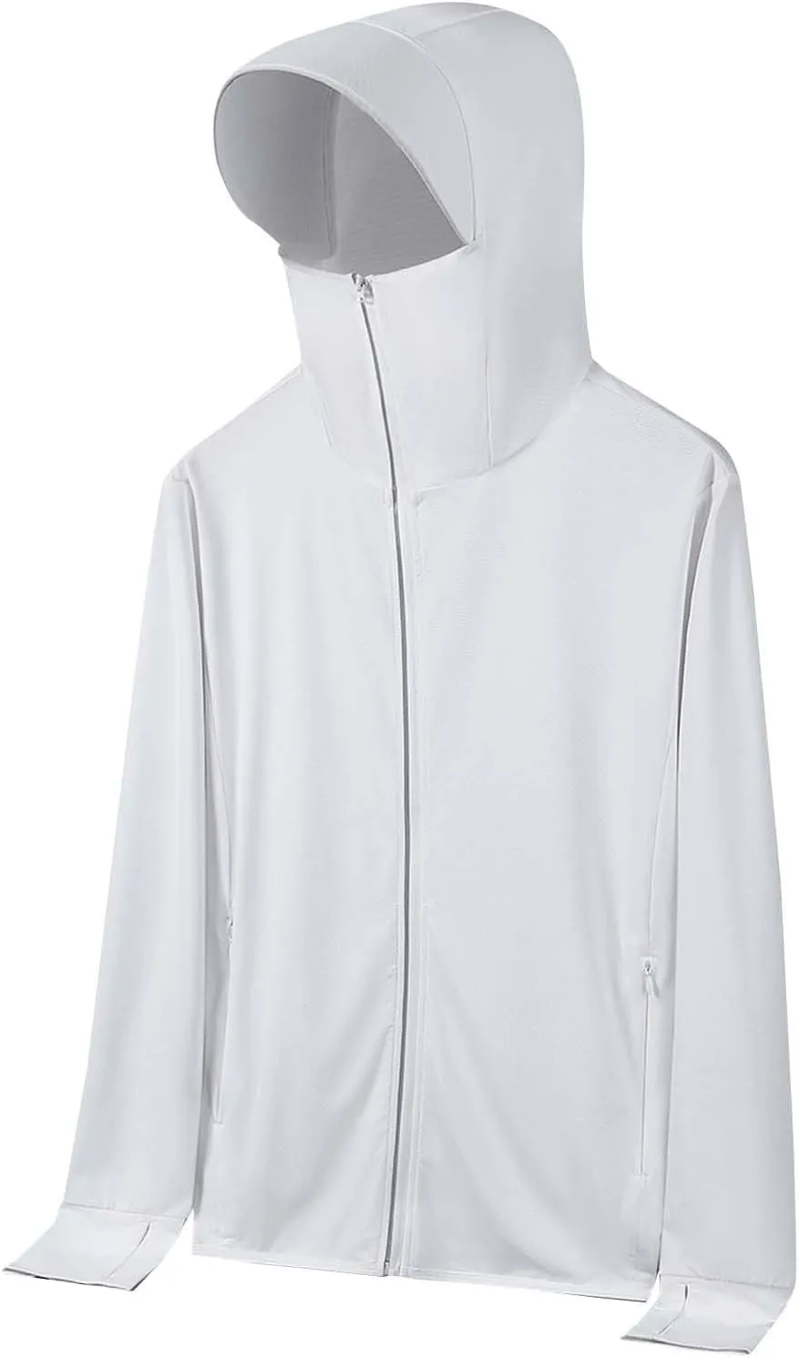 Women's Sun Protection Hoodie UPF 50  Long Sleeve Zip Up Jackets Lightweight UV Shirt for Outdoor Fishing Hiking